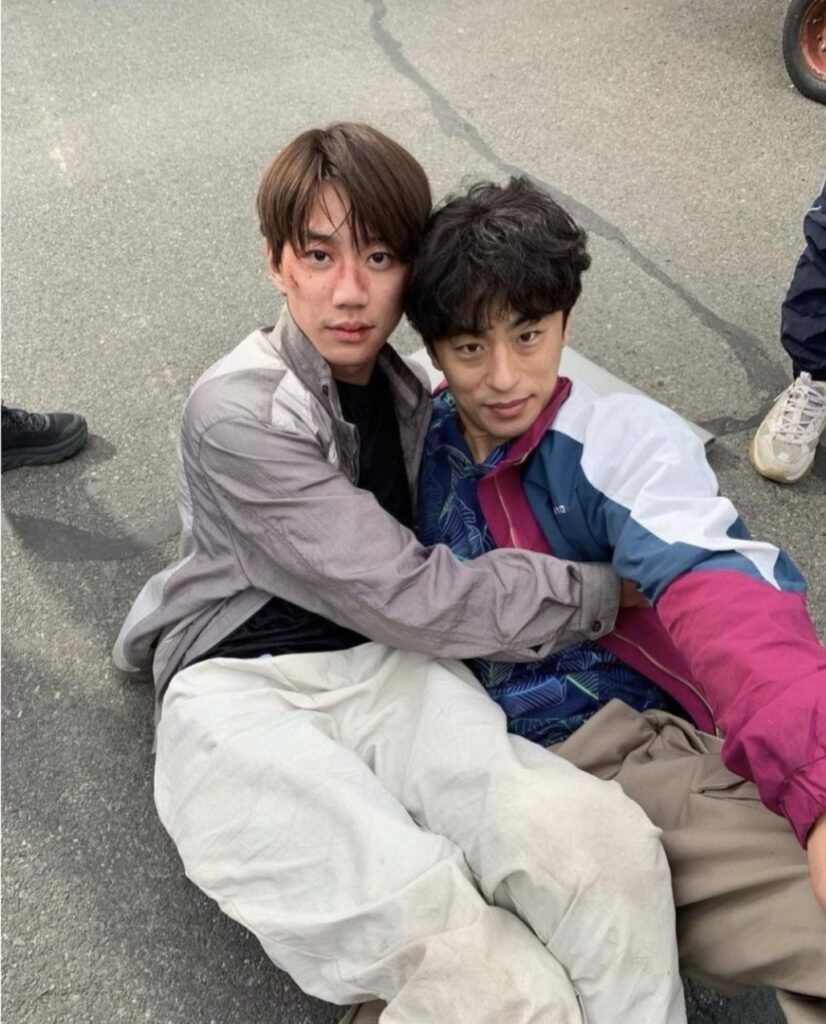 lee jun young instagram DP behind the scene