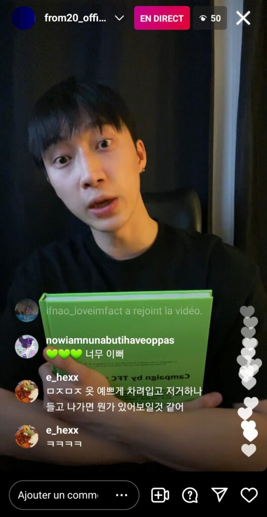 From20 instalive HEART campain