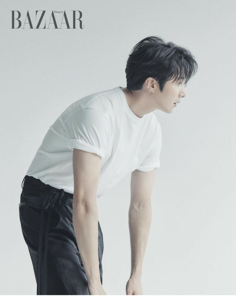 Jung Il Woo - Harper's bazaar