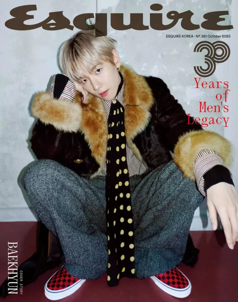 Baekhyun - Esquire 2025 - 30 years of men's legacy