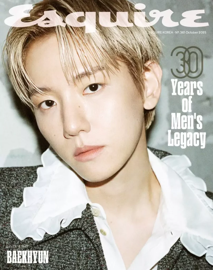 Baekhyun - Esquire 2025 - 30 years of men's legacy