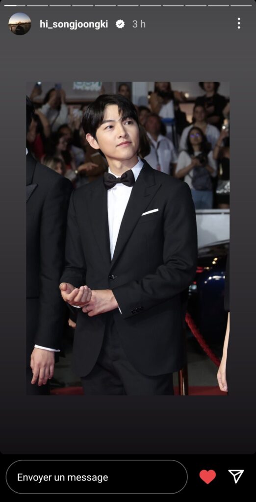song joongki - Instagram - 2023