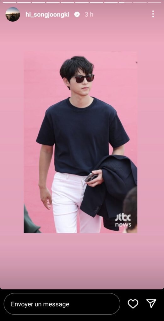 song joongki - Instagram - 2023