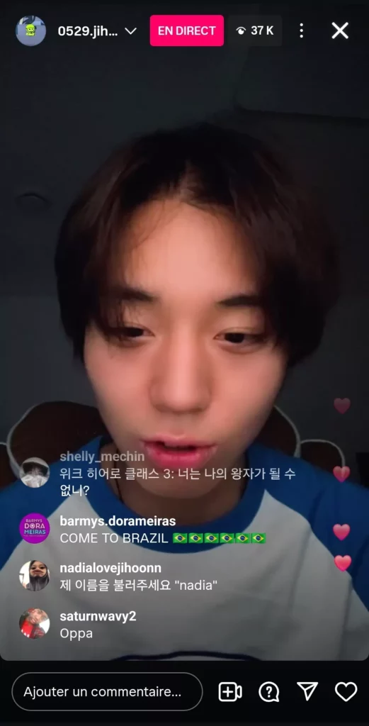 Instalive du 29 mai 2025