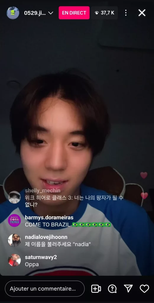 Instalive du 29 mai 2025