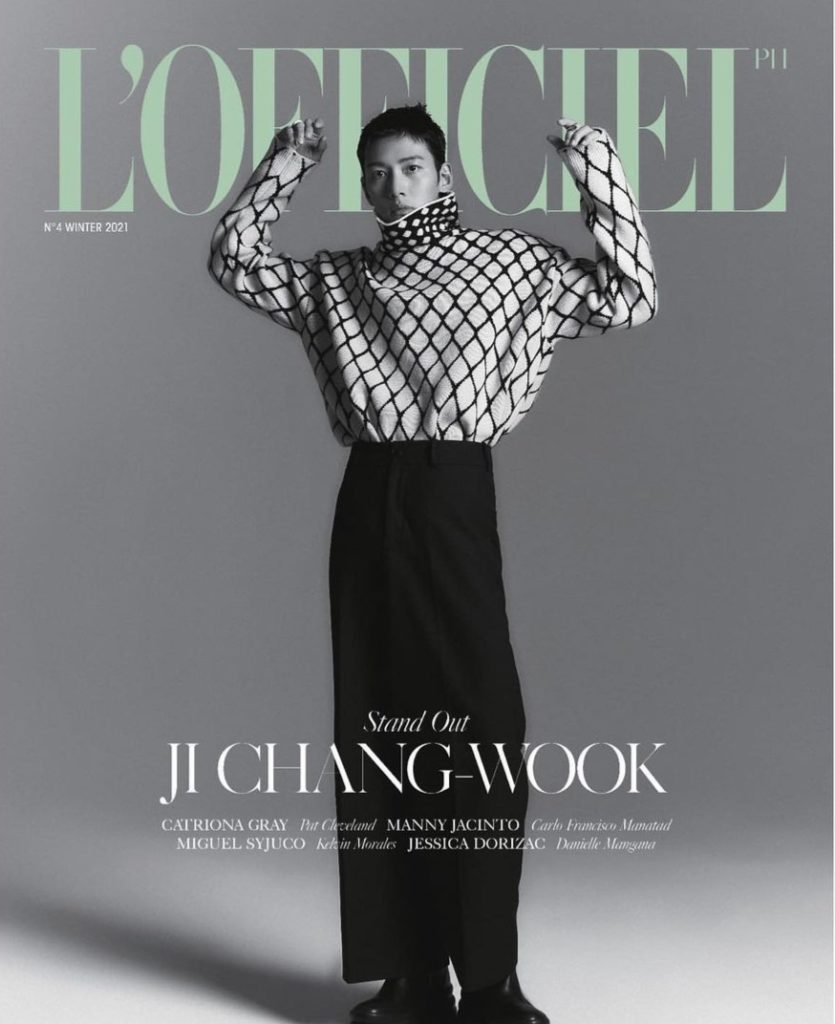 L'officiel Ji chang wook