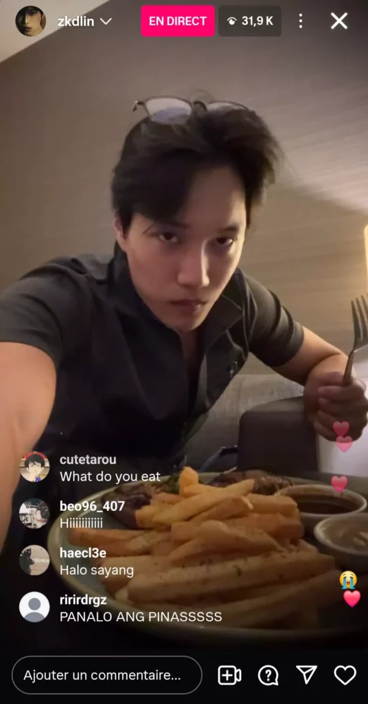 Kai - Instalive du 27 juillet 2025