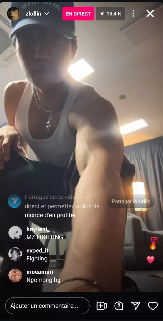 zkdlin Instagram 15 mai 2025