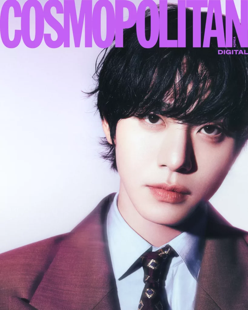 Ahn Hyo Seop pour Cosmopolitan x Dear Dahlia 2026