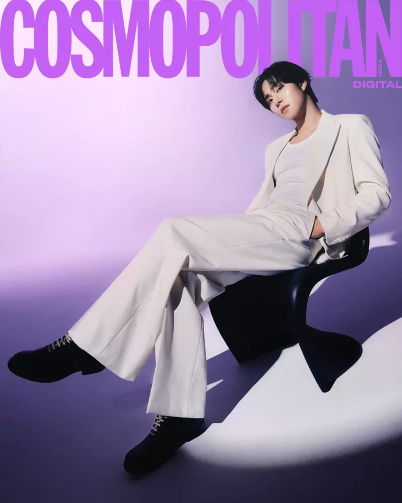 Ahn Hyo Seop pour Cosmopolitan x Dear Dahlia 2026