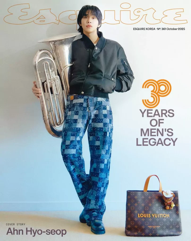 Ahn Hyo-seop - Esquire 2025 - 30 years of men's legacy