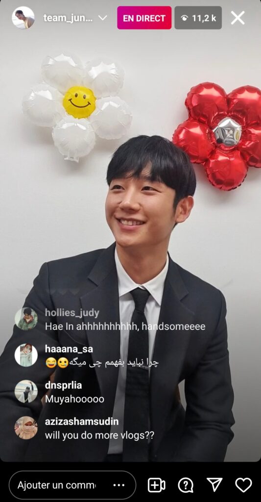 | team_junghaein - Instalive - 31/03/2022