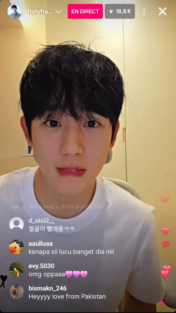 2026 - instalive pour son anniversaire le 1er avril