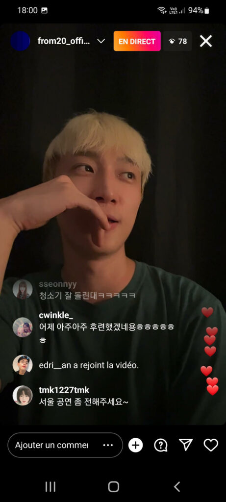 from20_official - Instalive - 07/09/2022