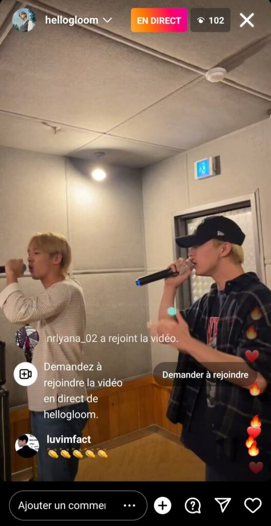 Hello Gloom et From20 Instalive 01/09/2022