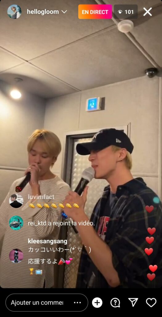 Hello Gloom et From20 Instalive 01/09/2022