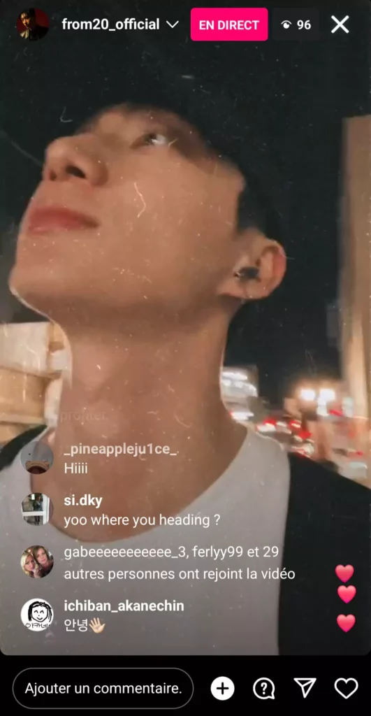 Kim Rae-hwan instalive 10/05/2024