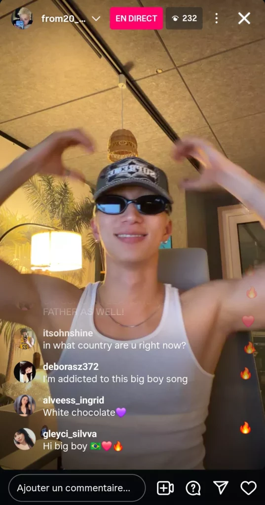 from20 instalive du 03 juillet 2026