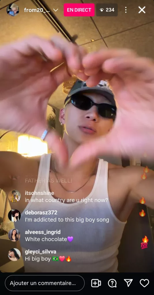 from20 instalive du 03 juillet 2026