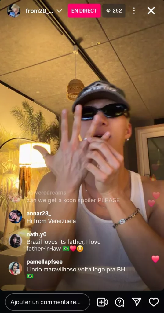 from20 instalive du 03 juillet 2026