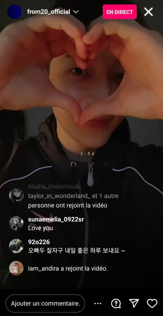 from20_official Instalive 18/11/2022
