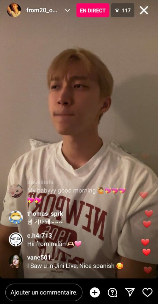 from20 instalive du 12 juillet 2023