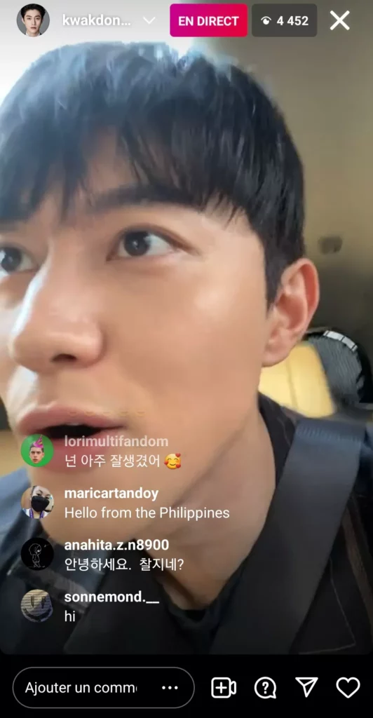 kwakdongyeon0 - Instalive - 03/06/2022