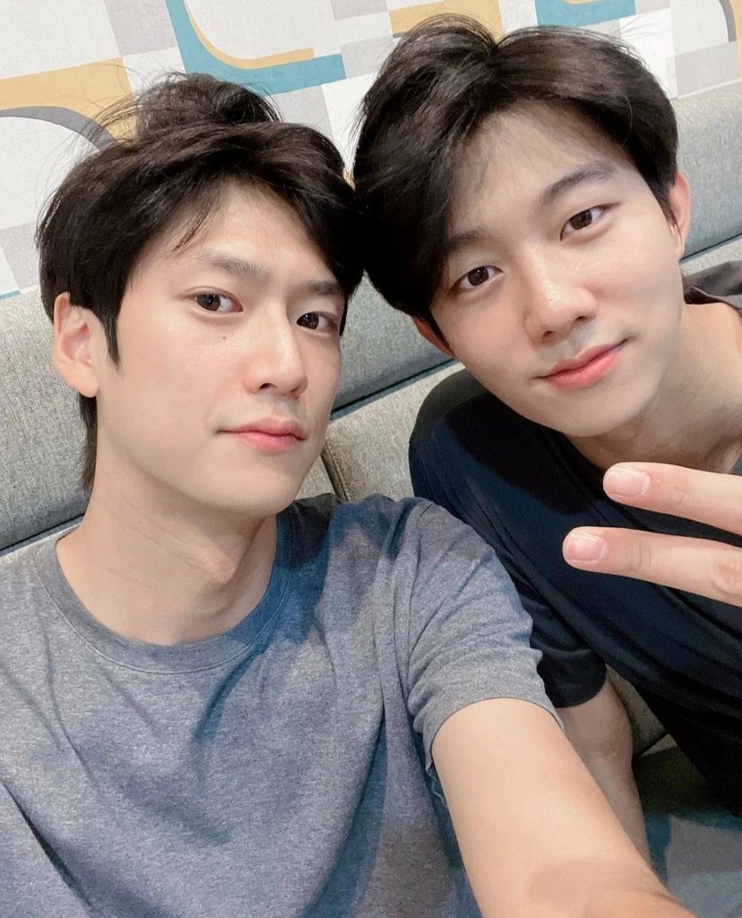 Na In-woo avec Ki Do-hoon - Instagram 2022