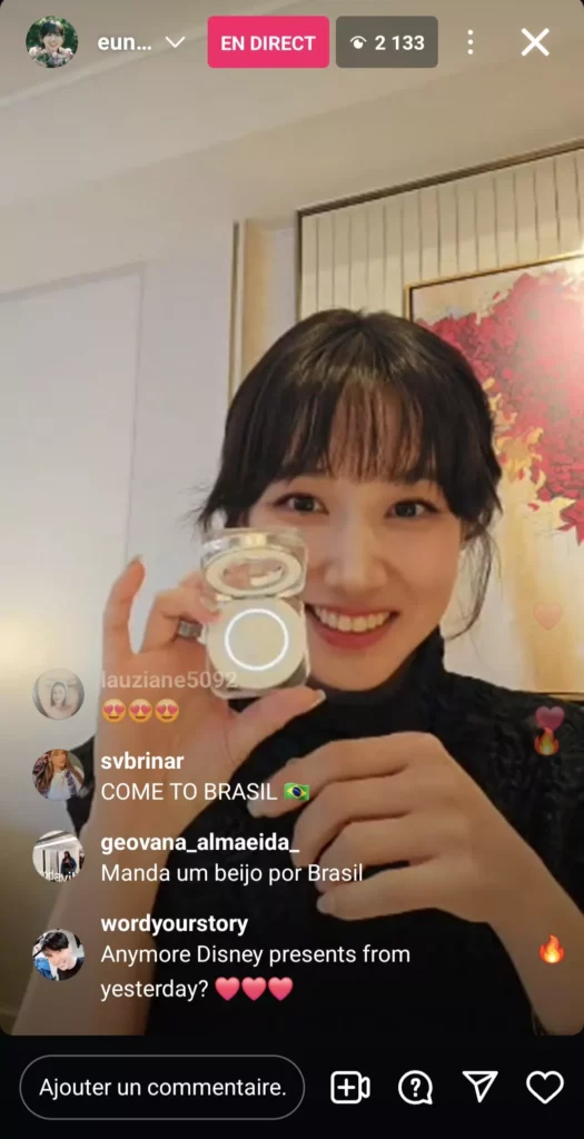 Park Eun-bin - Instalive 20 11 2024