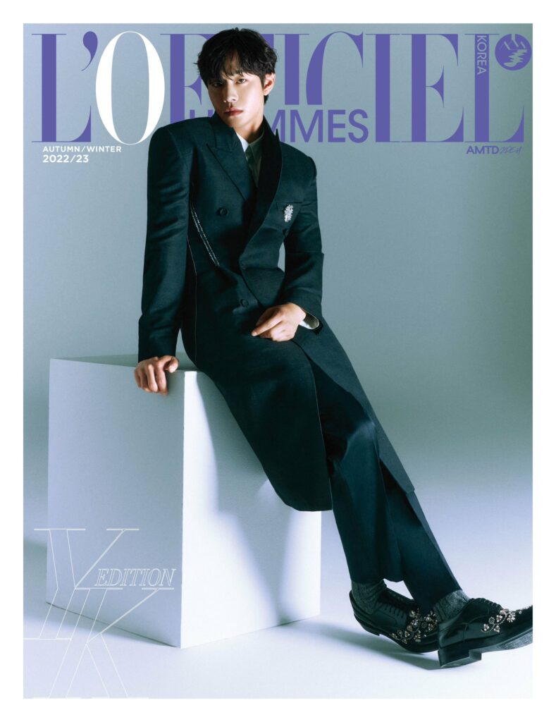 L'officiel 2022 Ahn Hyo-seop