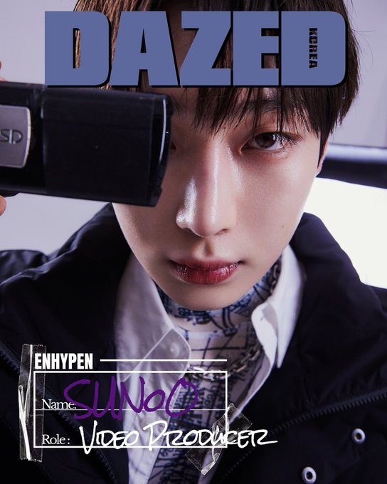 Dazed 2022 Enhypen  Sunoo