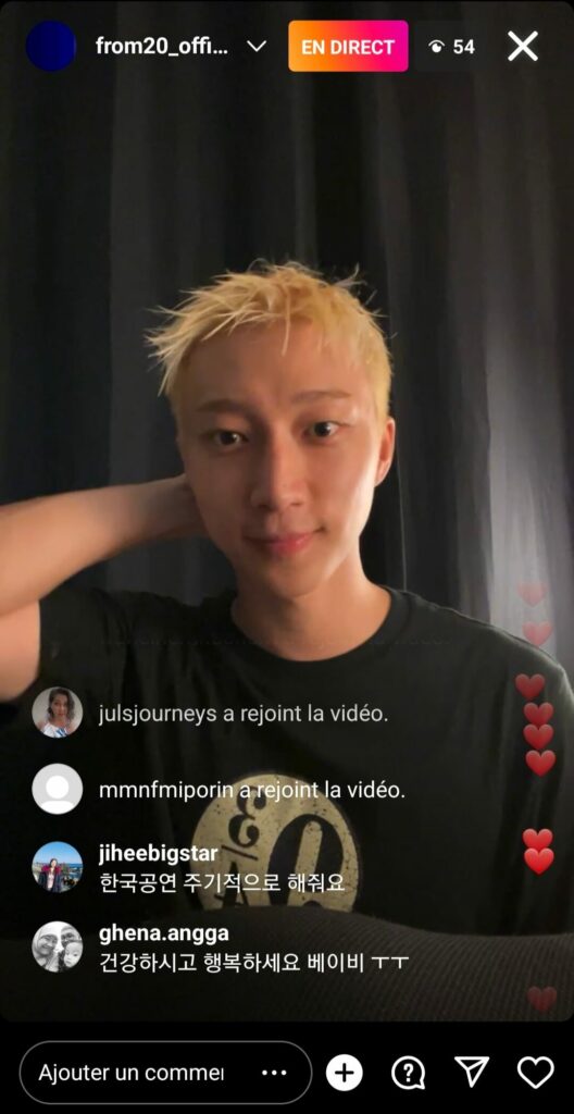 from20_official - Instalive - 18/09/2022