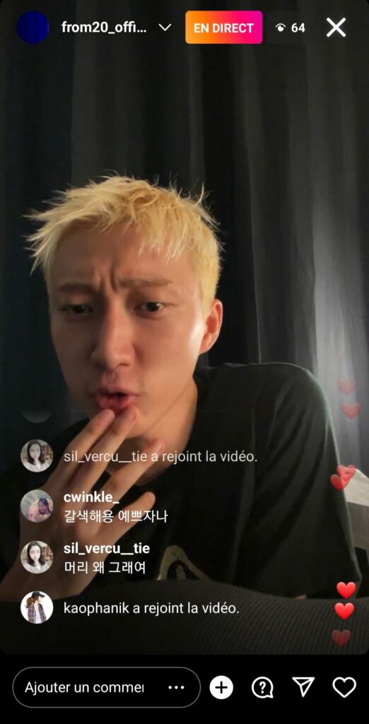 from20_official - Instalive - 18/09/2022