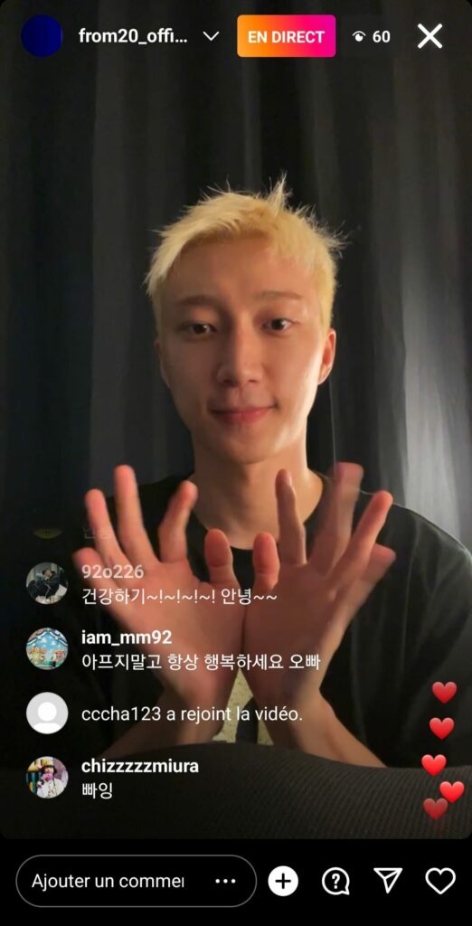 from20_official - Instalive - 18/09/2022