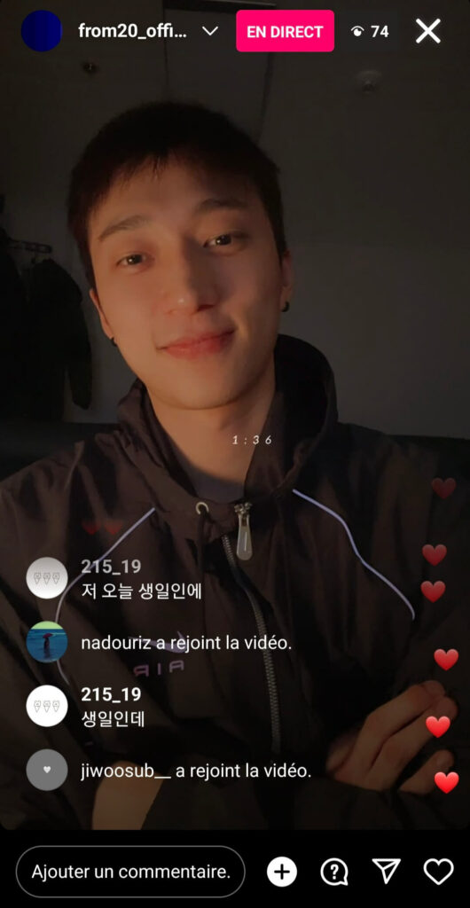 from20_official Instalive 18/11/2022 