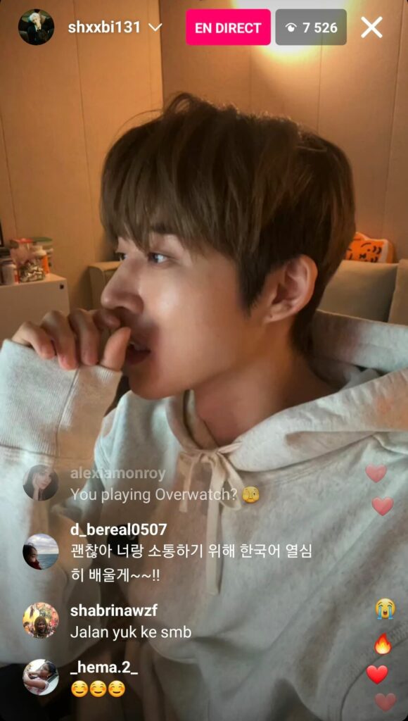 shxxbi131 B.I instalive du 24/12/2022