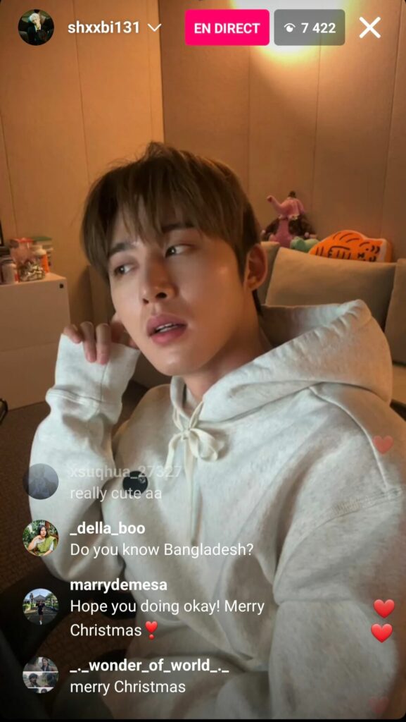 shxxbi131 B.I instalive du 24/12/2022