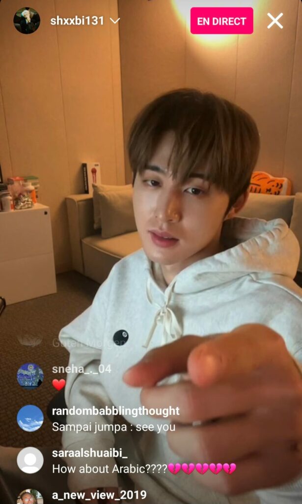 shxxbi131 B.I instalive du 24/12/2022