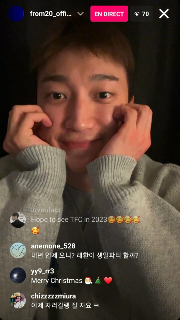 from20 instalive 24/12/2022