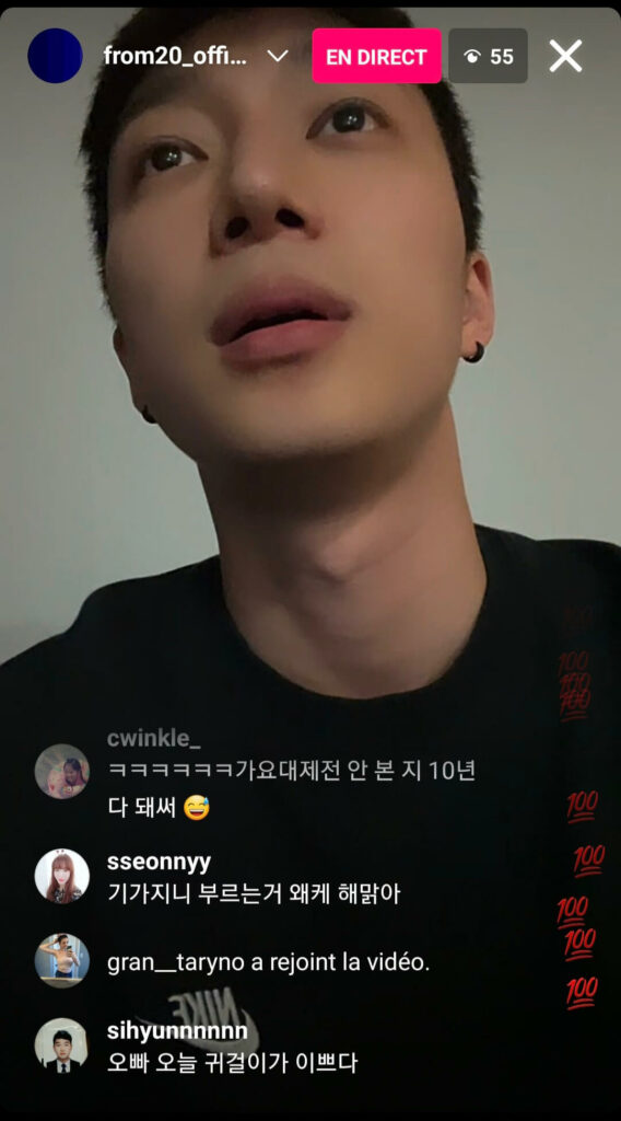 from20_official Instalive du 31/12/2022 au 01/01/2023