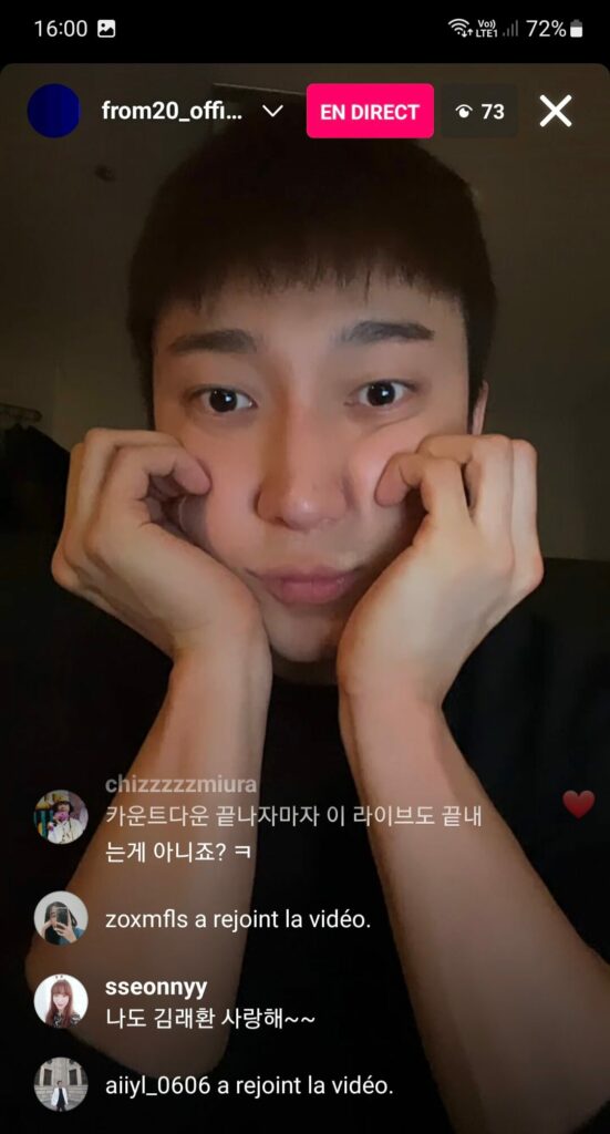 from20_official Instalive du 31/12/2022 au 01/01/2023