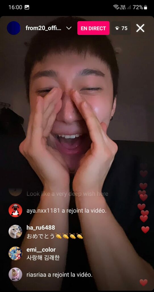 from20_official Instalive du 31/12/2022 au 01/01/2023