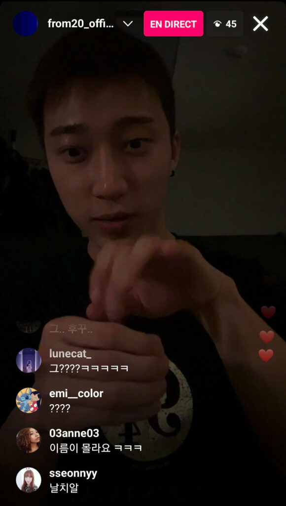 from20 instalive du 10/01/2023