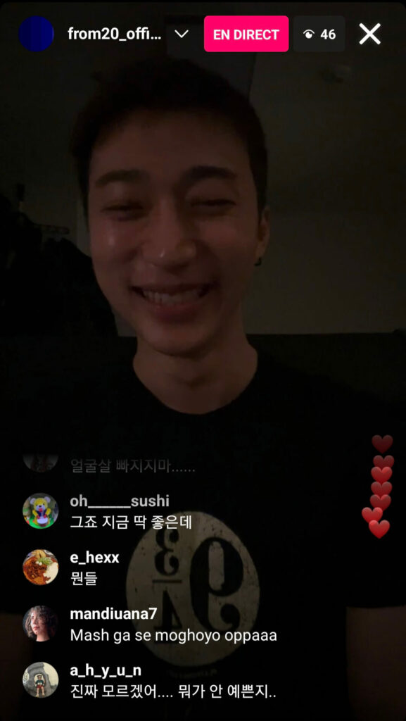 from20 instalive du 10/01/2023