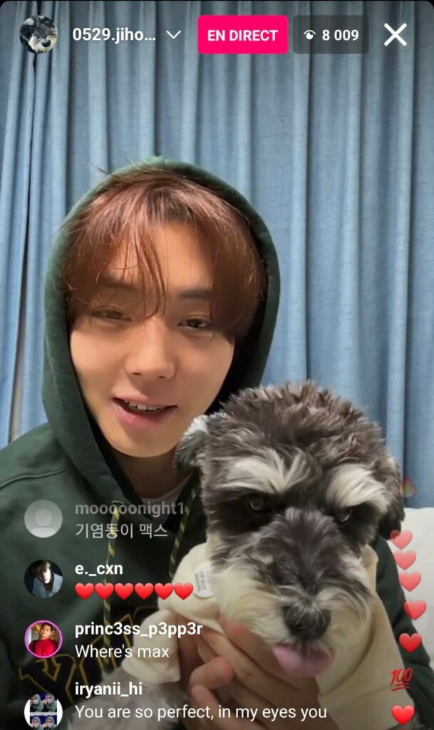 Park Ji-hoon - 18/01/2023 - instalive