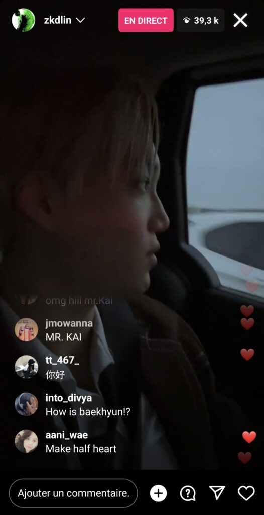 |zkdlin 17/03/2023 instalive Kai