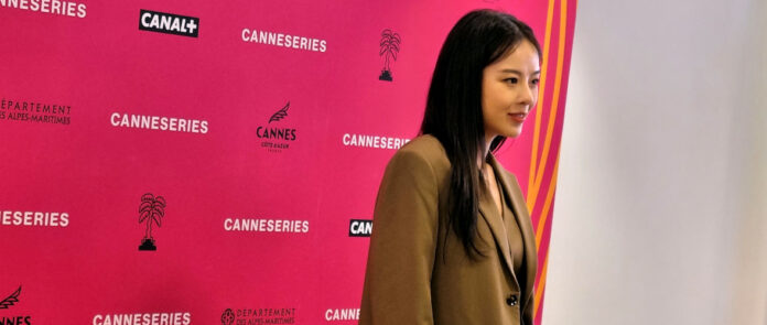 Heo Jung hee - Interview à Cannes - PHoto Nikki Terlon