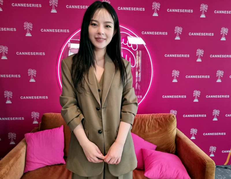 |Nikki Terlon - Heo Jung-hee à Canneseries pour le drama Island (2023)