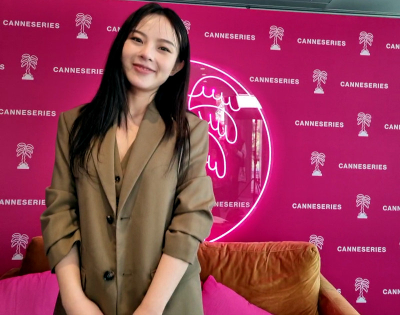 |Nikki Terlon - Heo Jung-hee à Canneseries pour le drama Island (2023)