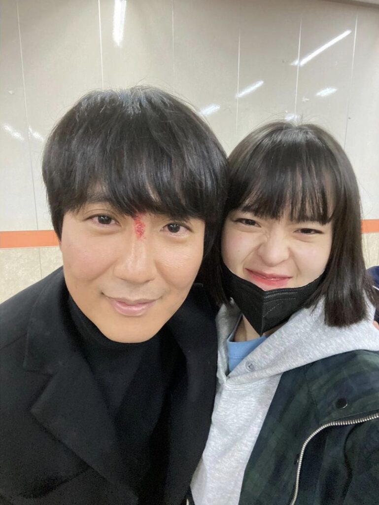 Heo Jung-hee Instagram Tournage du drama Island avec Kim Nam-gil